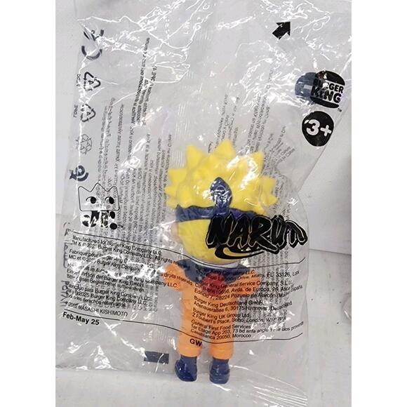 Burger King Naruto Fast Food Premium Toys Lot Of 2 Sasuke Uchiha Naruto - Picture 5 of 8
